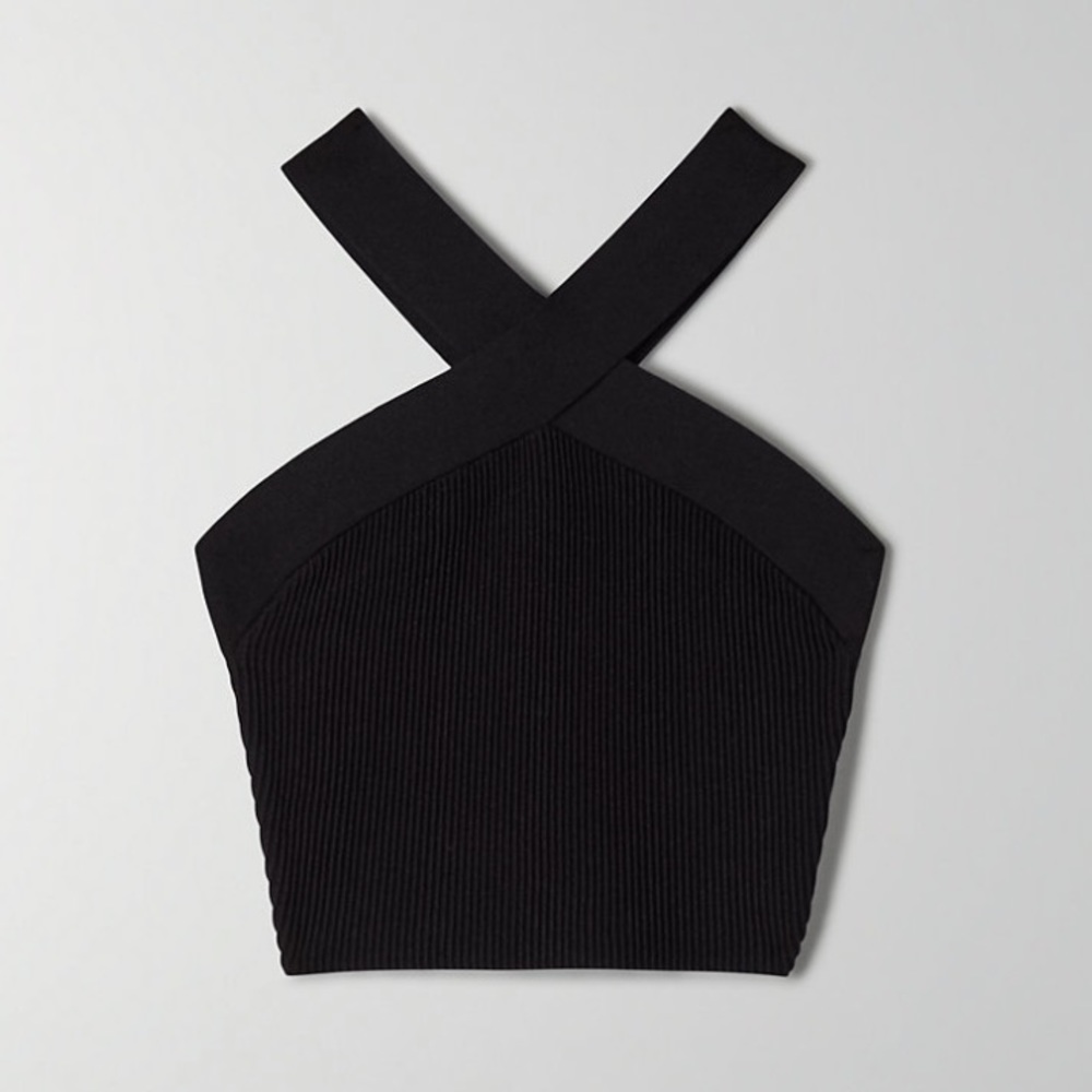 Babaton Sculpt Knit Cross Top